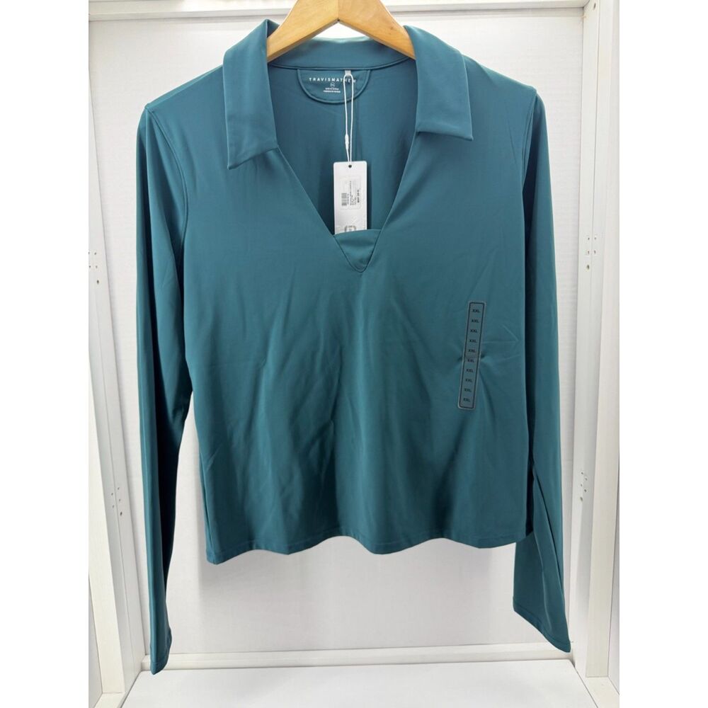 TravisMathew Women's Where It Counts Long Sleeve Polo